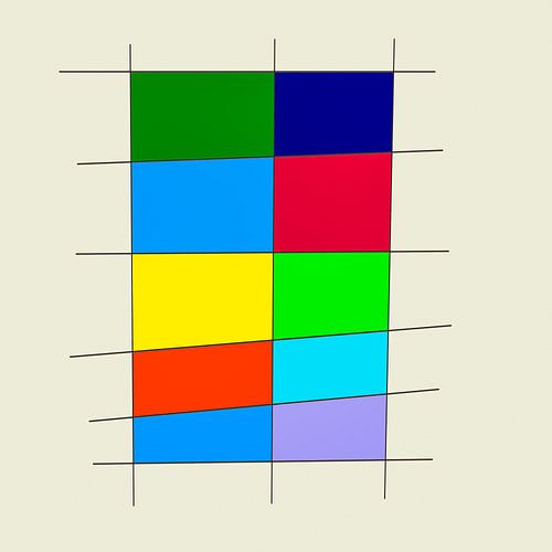 Neo-Suprematistische Kompositionen