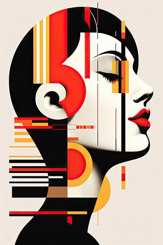 Woman abstract