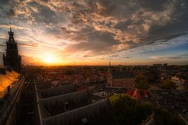 Sunset at St. John - Gouda sur Zeb van Drie