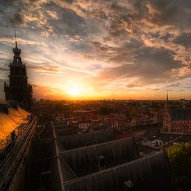 Sunset at St. John - Gouda van Zeb van Drie