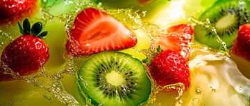 Fruitige explosie met hagelslag - heerlijk! van Poster Art Shop