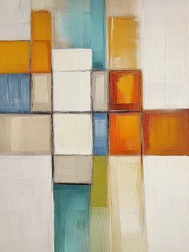 Abstracte rechthoeken van Bert Nijholt