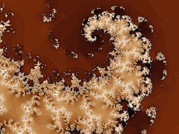 Wiskundige kunst - fractal schilderen van MPfoto71