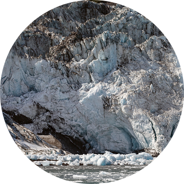 Aialik Gletsjer Alaska  in de Kenai Fjords van Menno Schaefer