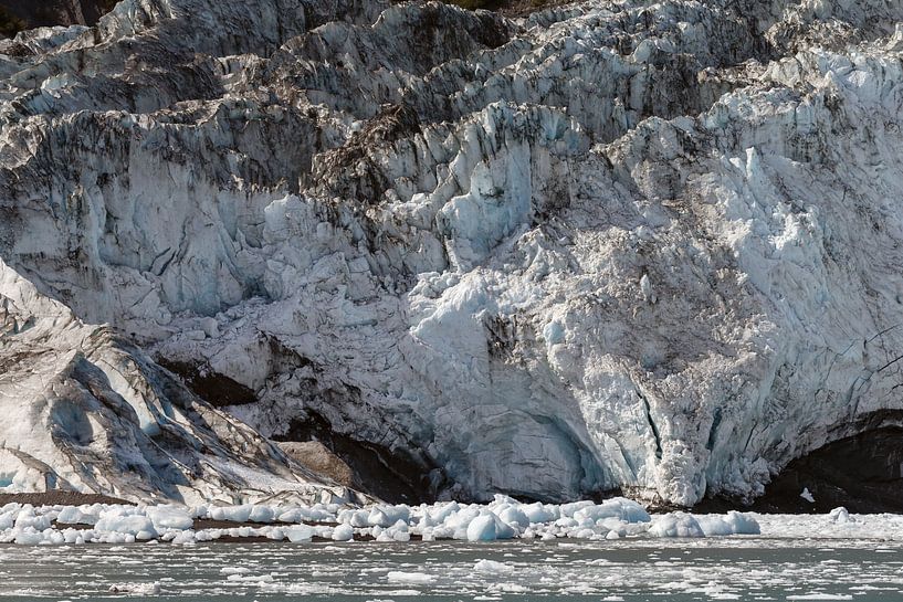 Aialik Gletsjer Alaska  in de Kenai Fjords par Menno Schaefer