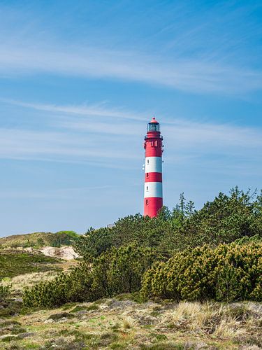 Vuurtoren in Wittdün op het eiland Amrum