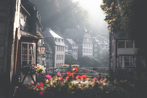 Sonnenaufgang in Monschau, Deutschland