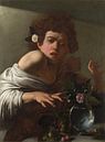 Garçon mordu par un lézard, Michelangelo Merisi da Caravaggio par Des maîtres magistraux Aperçu
