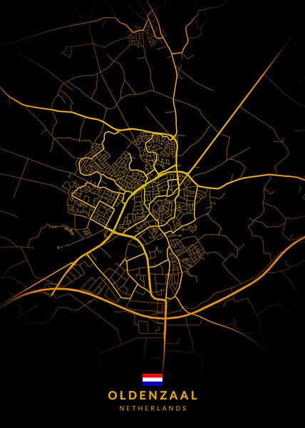 Oldenzaal City Map by Kenda Maruyama