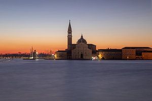 Venedig - San Giorgio Maggiore-Kirche bei Sonnenaufgang von t.ART