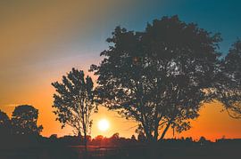 Sunset at the North Sea by Patrick Aniszewski