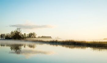 Morgennebel über Dokkumer Ee