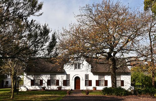 a cape dutch house in south africa