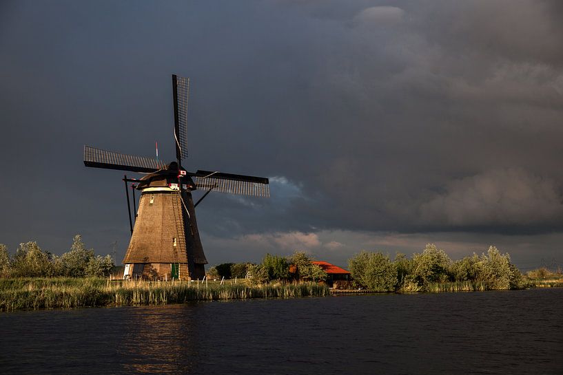 Kinderdijk Windmühle von John Ouwens