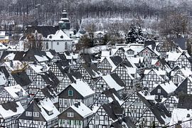 Die Fachwerkhäuser von Freudenberg im Siegerland von Roland Brack