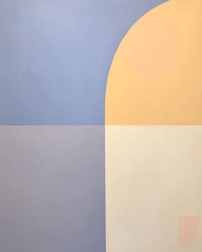 Moderne und abstrakte, minimale Kunst