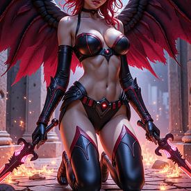 INFERA – Sexy Anime Fille Démon dans le Temple van INFERAURUM