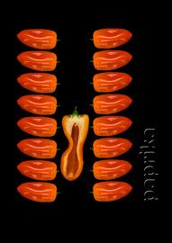 foodART - Poivrons sur Erich Krätschmer
