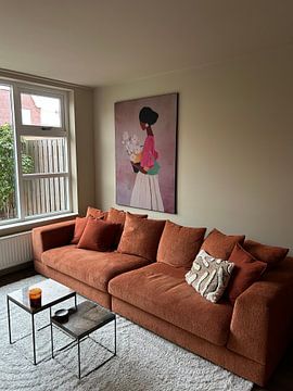 Klantfoto: Het bloemenmeisje van Carla Van Iersel