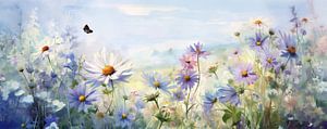 Impressionistische Blumen