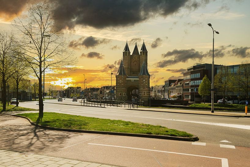 Amsterdamse Poort in Haarlem by Brian Morgan