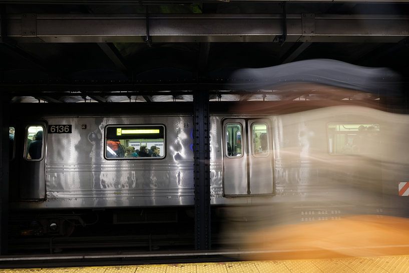 Déménagement du métro de New York City, Manhattan, USA par Ingrid Meuleman