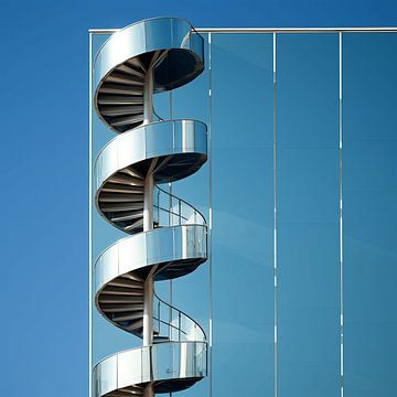 Architectonische Spiraal van Karina Brouwer