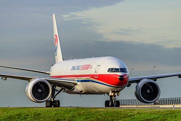 China Cargo Airlines Boeing 777F cargo plane. by Jaap van den Berg