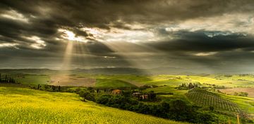 Toscane Val d'Orcia - Maison de campagne Belvedere sur Damien Franscoise