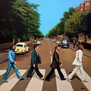 The Beatles schilderij van Paul Meijering thumbnail