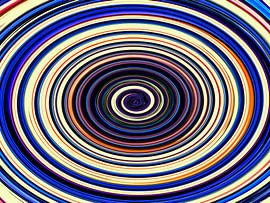 Infinity 04 / Spiral / Colour Vortex by Kerstin Franz