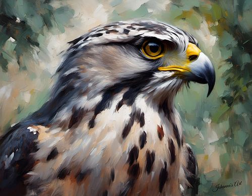Wilde dieren - Geabstraheerd surrealisme - Havik 3