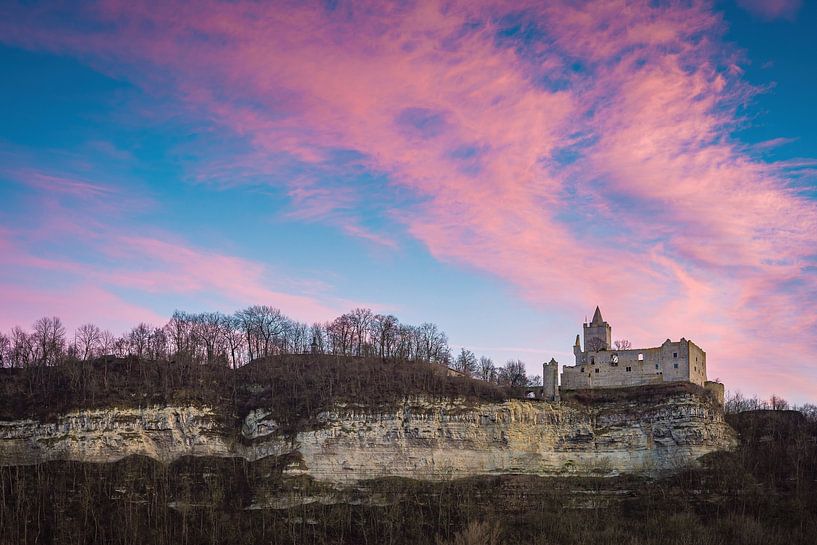Rudelsburg in Bad Kösen by Martin Wasilewski