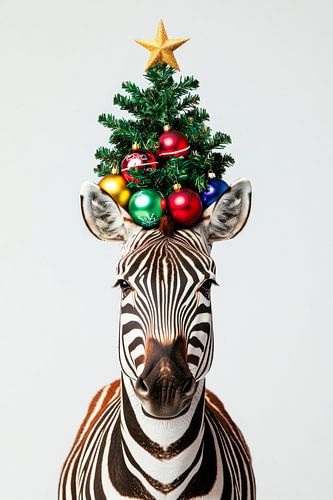 Kerst zebra