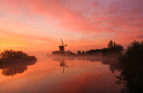 zonsopkomst kinderdijk