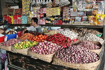 Pasar en Indonésie