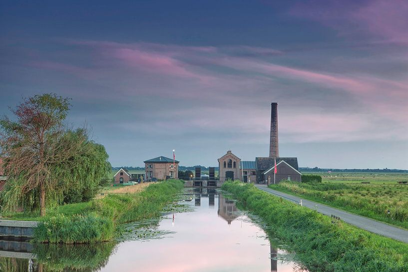 Pumping station in Arkemheen area by Jerry Bouwmeester
