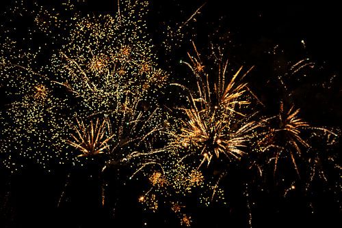 Oud & Nieuwjaar. Vuurwerk.