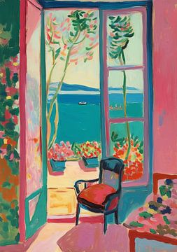 Matisse inspires Open Window by Niklas Maximilian