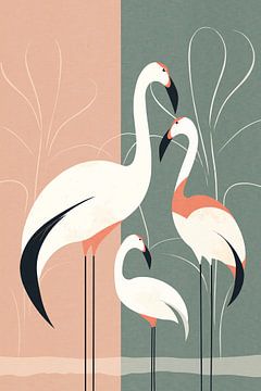 Beschermende vogels van Patterns & Palettes