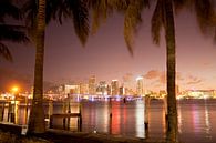 Skyline of Downtown Miami, Florida by Peter Schickert thumbnail
