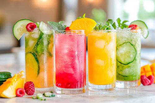 Cocktails rafraîchissants