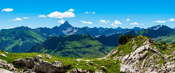 Hochvogel, Allgäu Alps van Walter G. Allgöwer