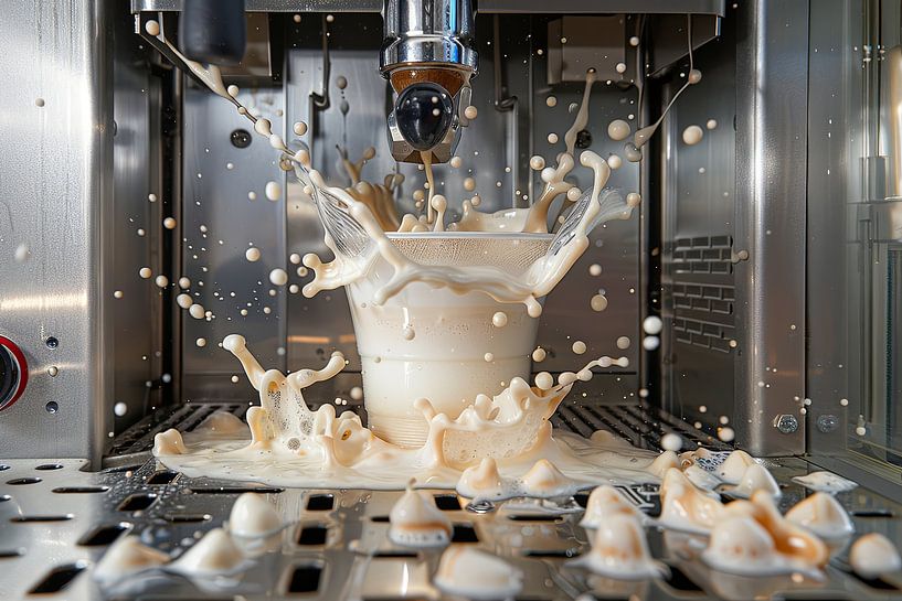 Kunst mit Kaffee von Egon Zitter