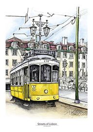 Tram à Lisbonne