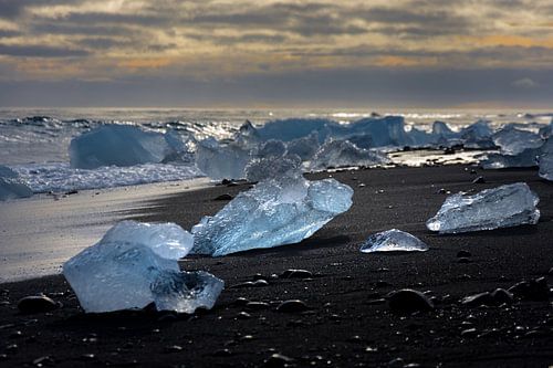 Diamanten  op het strand