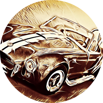 Shelby Cobra - Hell On Wheels (Vintage) van DeVerviers
