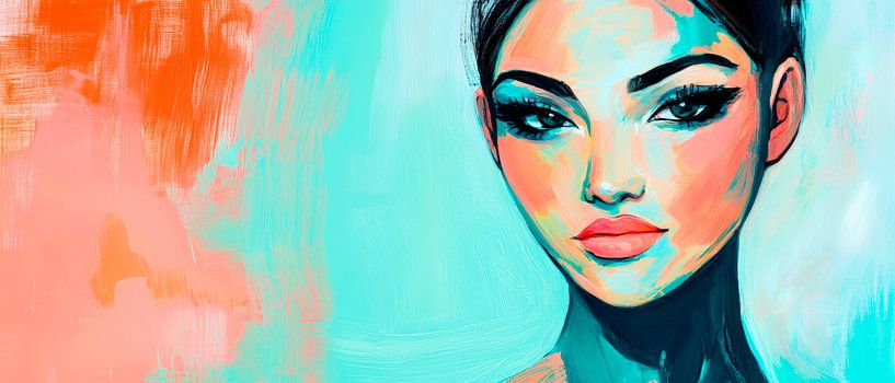 Play of colours of beauty and grace by Poster Art Shop