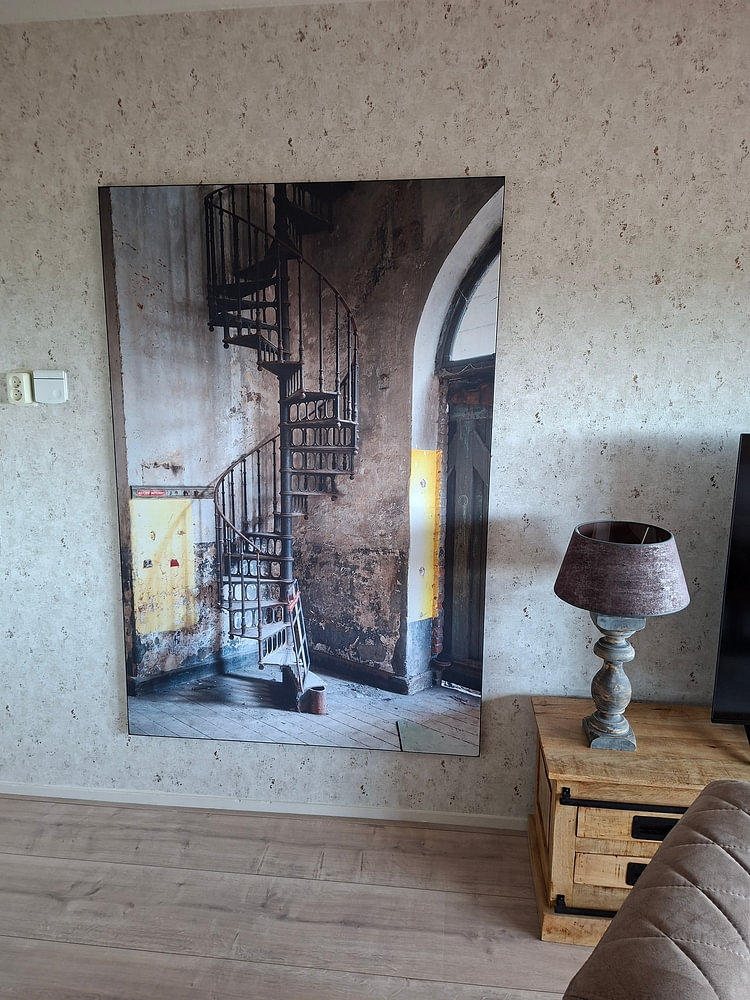 Verlassene Metalltreppe., von Roman Robroek – Fotos verlassener Gebäude