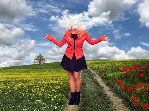 Met je hoofd in de wolken